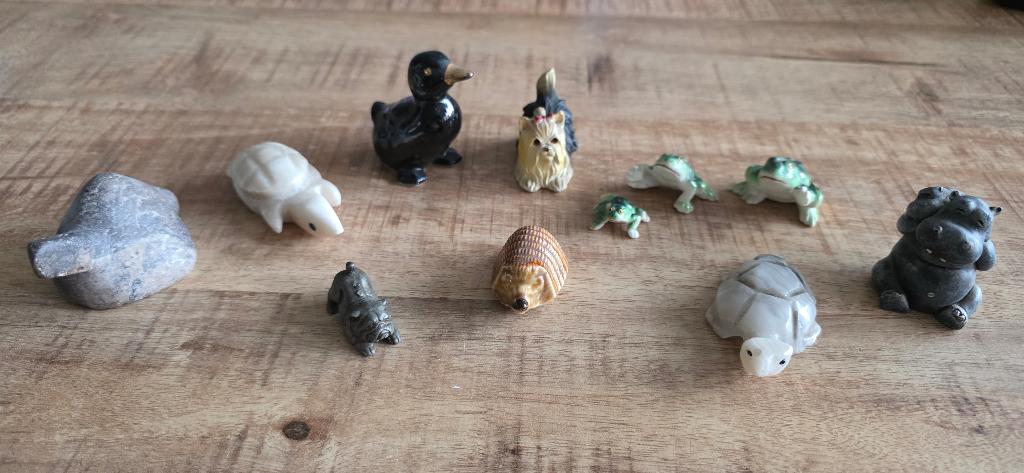 Diertjes en dergelijke miniatuur allerlei samen in 1 koop, Ophalen of Verzenden, Gebruikt