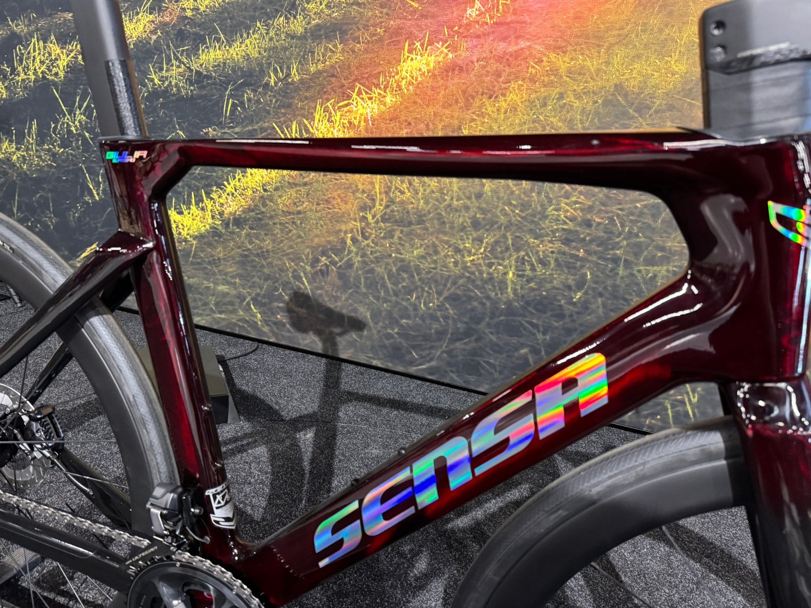 Sensa Giulia Supremo Ultegra Di2 55cm prachtige rode kleur
