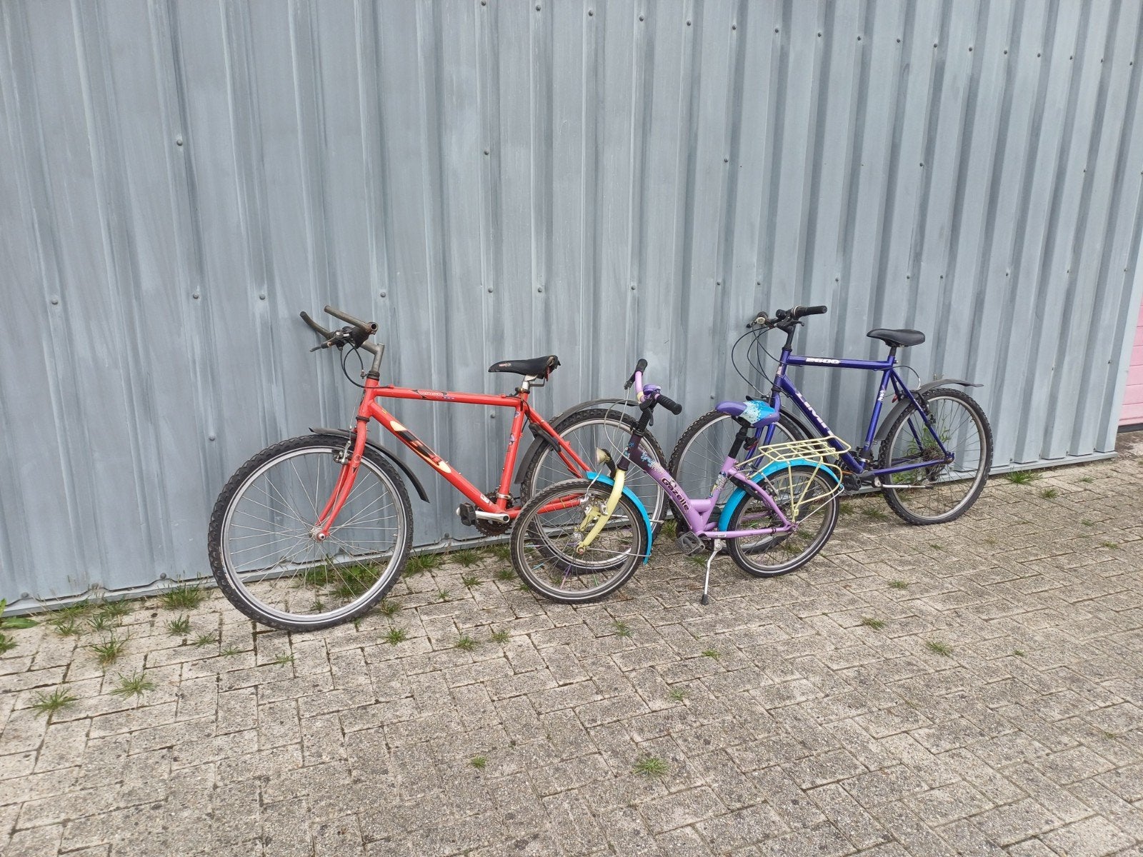 3 opknap fietsen, Ophalen, Gebruikt