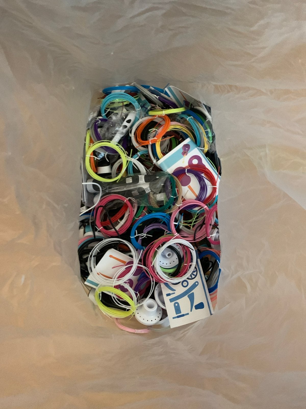 3D Pen Filament & Voorbeelden - Educatief/Donatie, Ophalen, Gebruikt, Filamentrollen