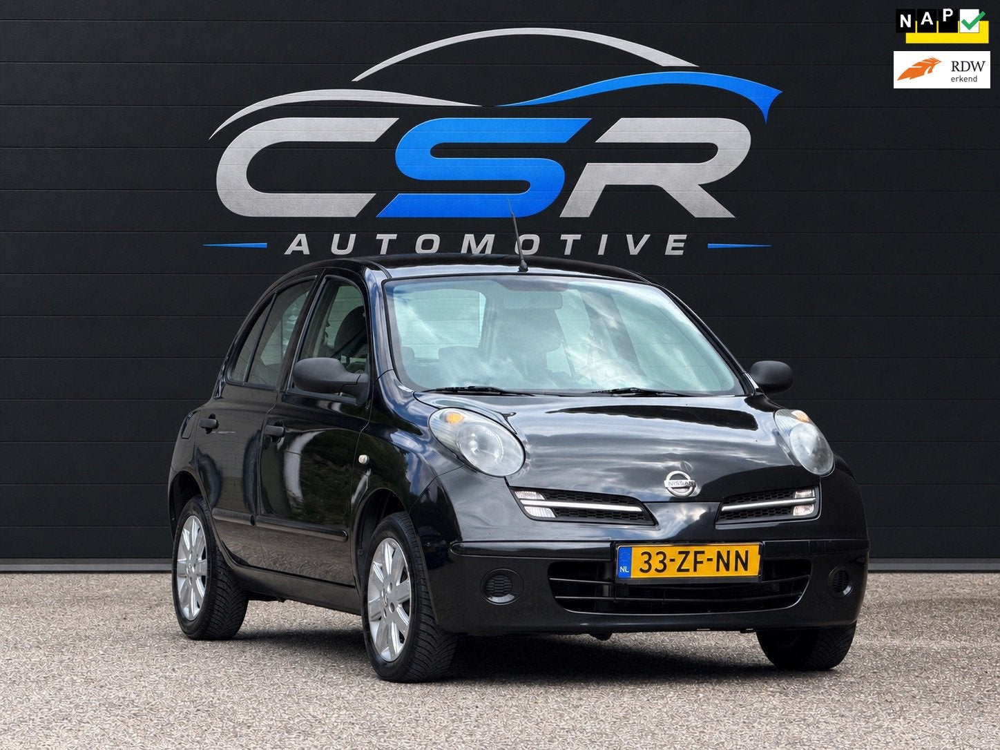 Nissan Micra 1.2 |APK|BEURT|AIRCO|5DEURS|ORG KM|NAP|BOEKJES!, Stof, Gebruikt, 31 €/maand, 4 cilinders