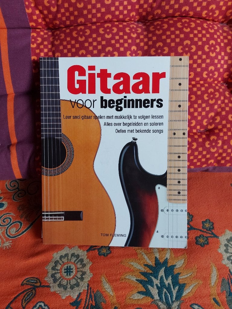 Gitaar voor beginners - Tom Fleming., Ophalen of Verzenden, Zo goed als nieuw, Instrument