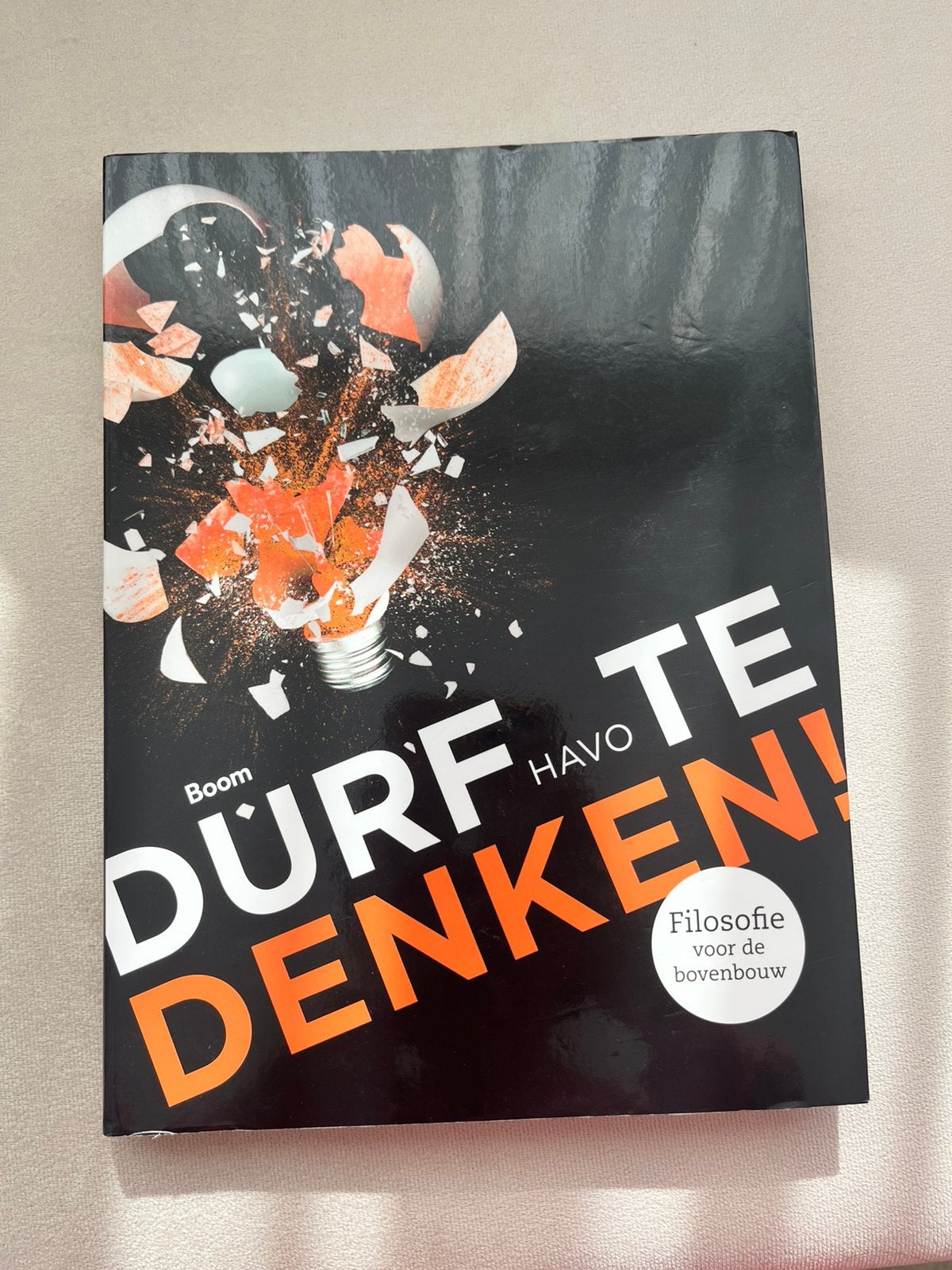 Durf te denken - filosofie voor de bovenbouw, Ophalen of Verzenden, Zo goed als nieuw