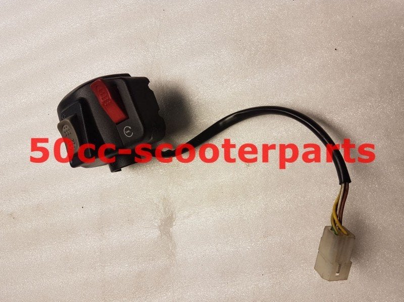 Stuurschakelaar Rh Derbi Hunter 00G02301171 Gebruikt, Ophalen of Verzenden