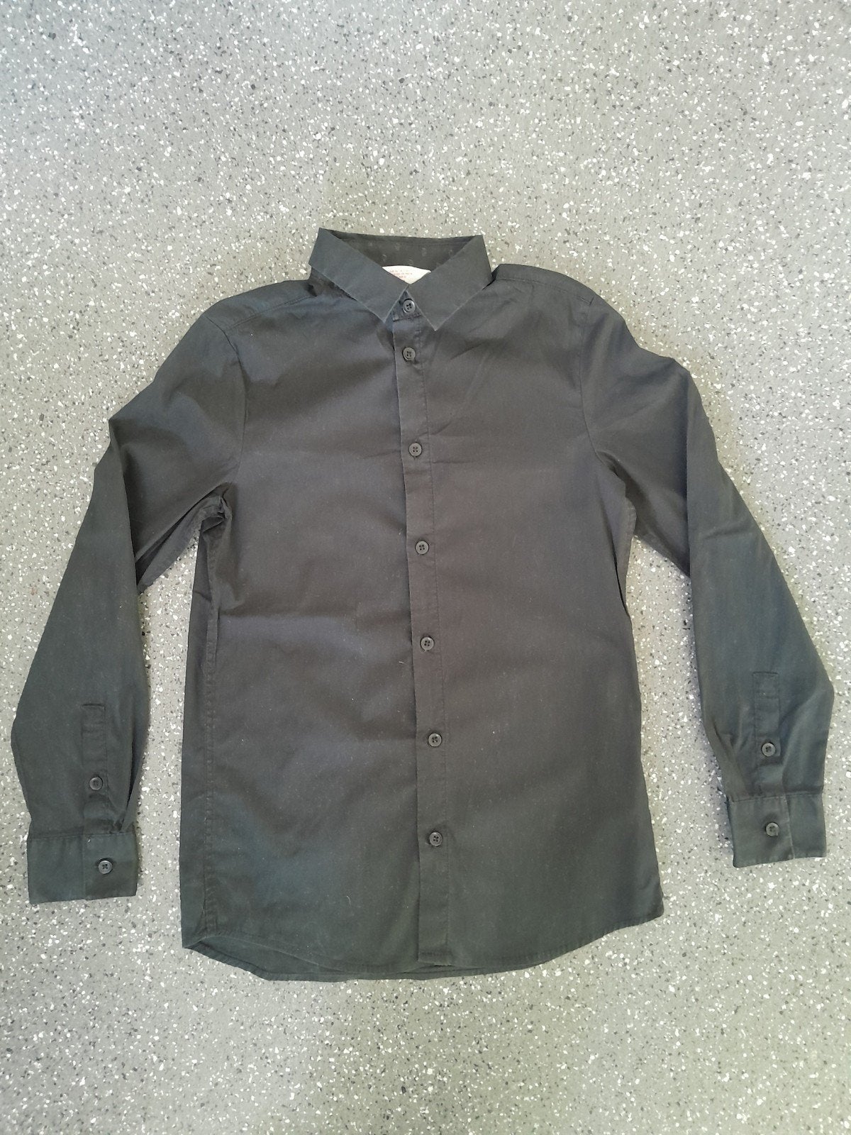 Blouse zwart mt 152 ~ gala musical bruiloft feest, H&M, Overhemd of Blouse, Ophalen of Verzenden, Zo goed als nieuw