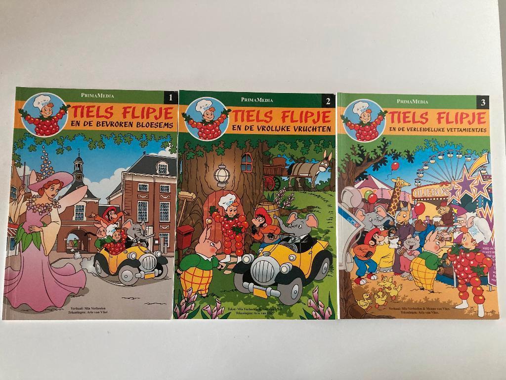 Tiels Flipje stripboeken als nieuw, Boeken, Stripboeken, Meerdere stripboeken, Ophalen of Verzenden, Zo goed als nieuw