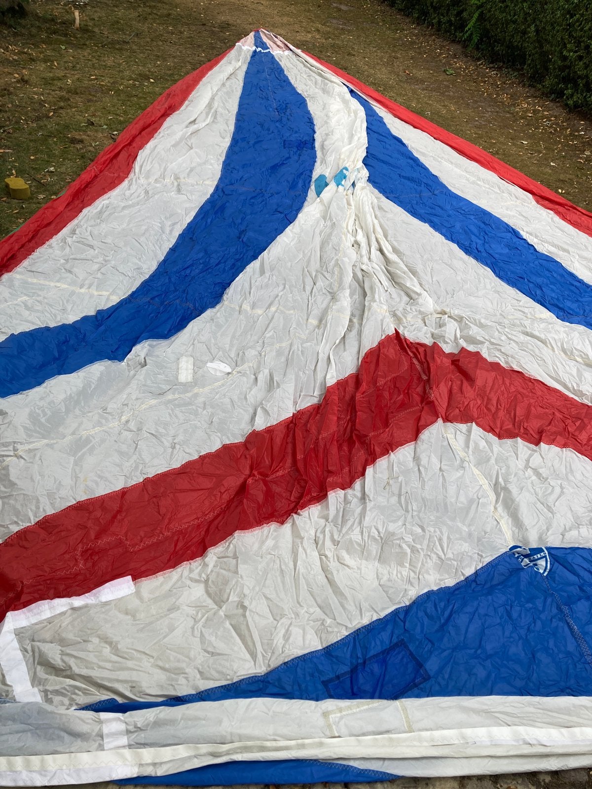 Spinnaker VL 10,2 x OL6,4, 30 tot 60 m², 6 meter of meer, Gebruikt, Spinnaker