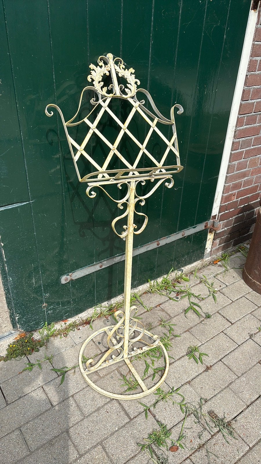 Antieke lessenaar, Ophalen
