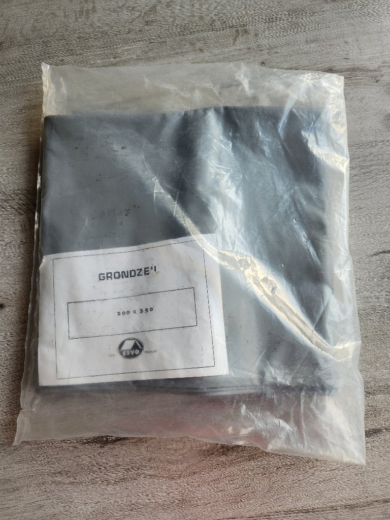 Grondzeil 200 x 350, Ophalen of Verzenden, Zo goed als nieuw