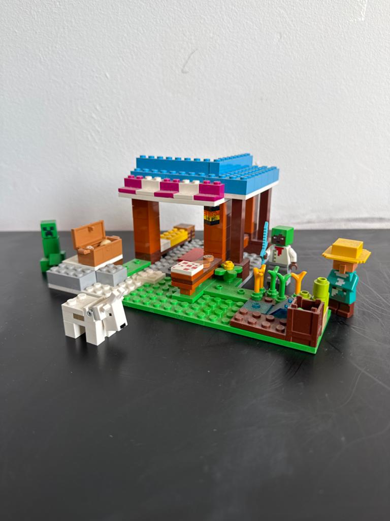 LEGO Minecraft set inclusief boekje, Minecraft, Lego, Ophalen of Verzenden, Zo goed als nieuw