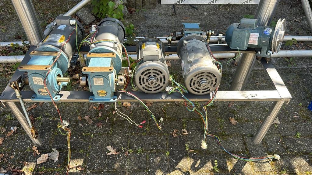 Diverse elektromotoren - Gebruikt maar functioneel, Diverse fabrikanten, Gebruikt, Onbekend, diverse locaties, Ophalen of Verzenden