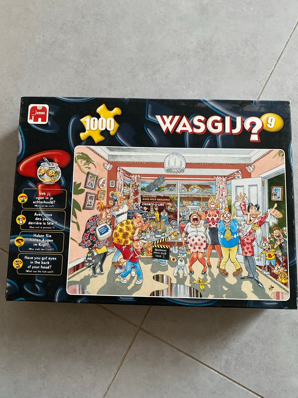 Wasgij? 9 Legpuzzel - 1000 stukjes - Zo goed als nieuw, Ophalen of Verzenden, 500 t/m 1500 stukjes, Zo goed als nieuw, Legpuzzel