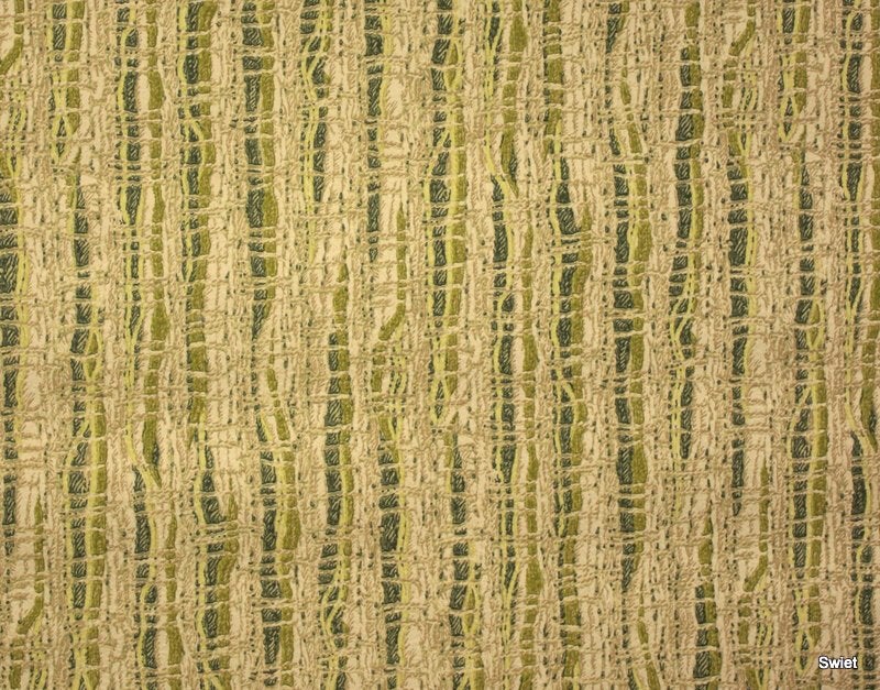9925 Origineel vintage groen behang Rath Doodeheefver swiet, Ophalen of Verzenden, Groen