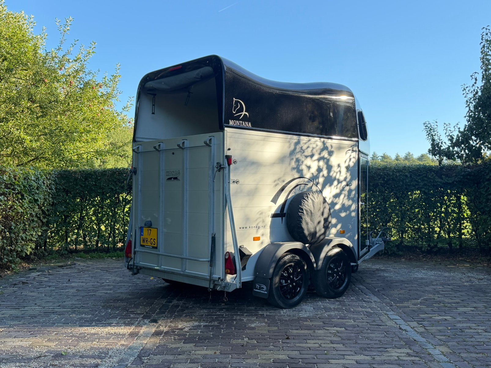Zeer mooie 2 paards vol aluminium cheval liberte, zadelkamer, Ophalen, Aluminium, Zo goed als nieuw, 2-paards trailer