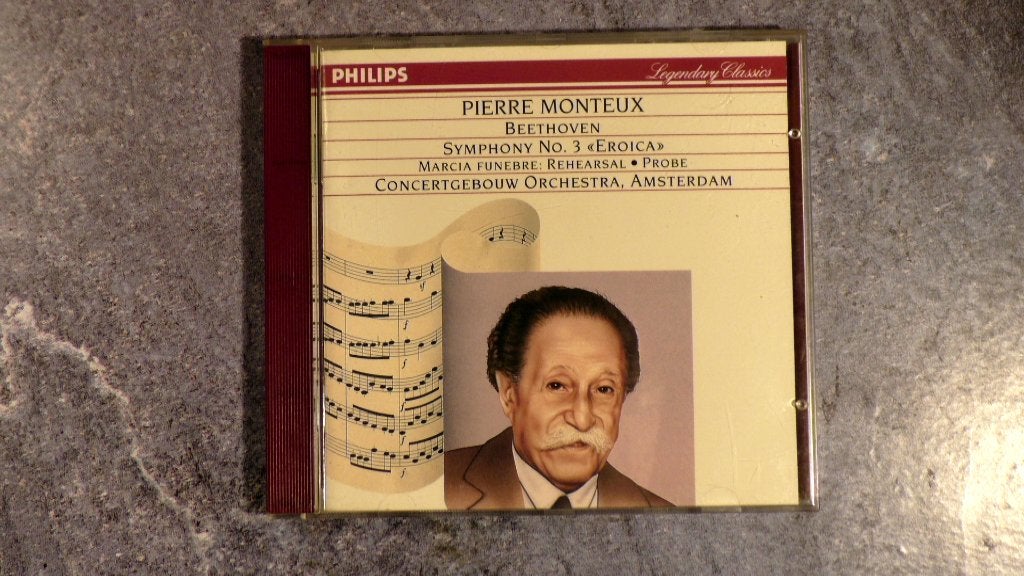 Beethoven: Symfonie nr. 3 'Eroica' - RCO / Monteux, Symfonie, Ophalen of Verzenden, Zo goed als nieuw, Inclusief boekje
