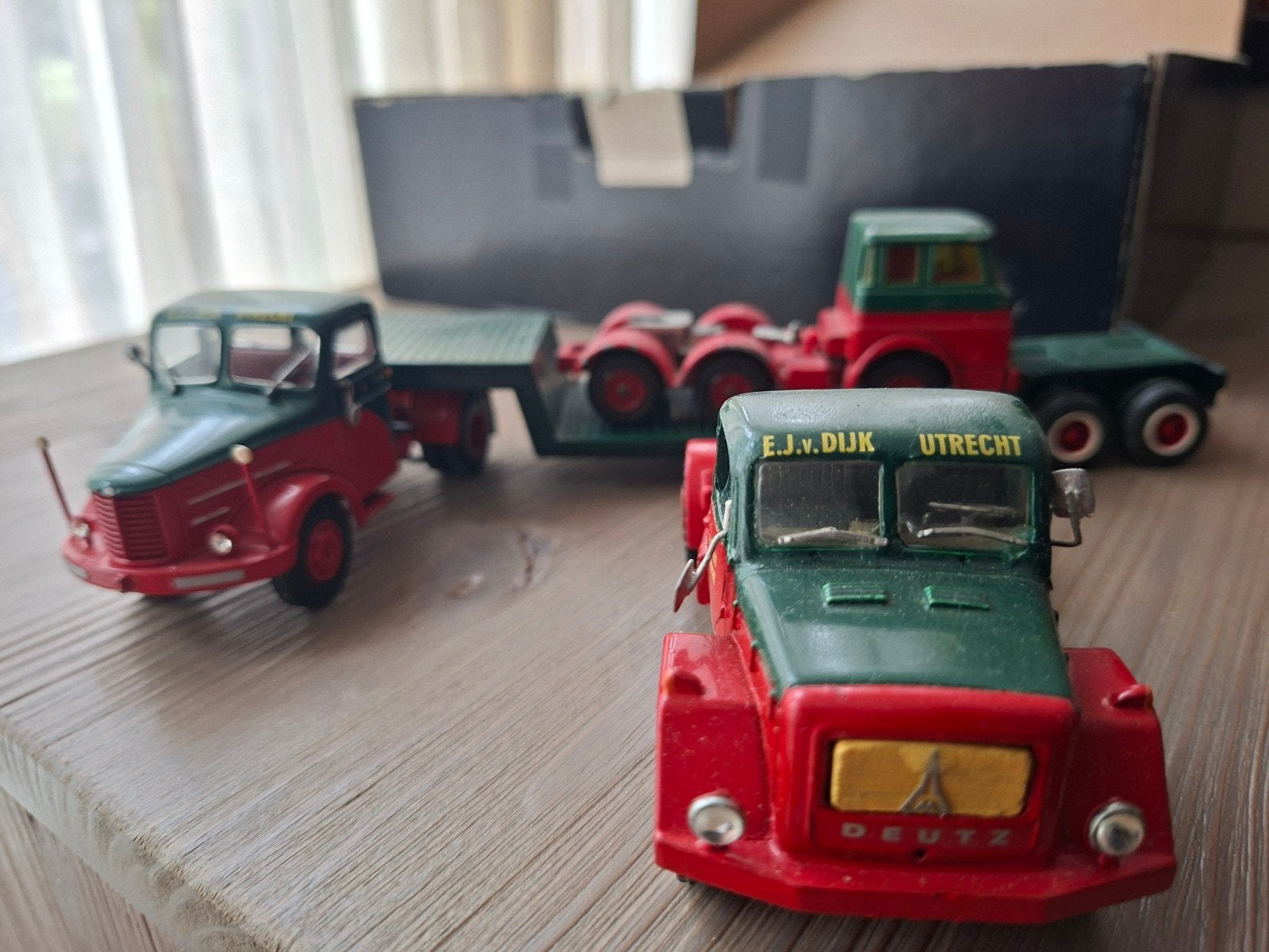 kromhout magirus henschell. 1/50 van Dijk Utrecht., Ophalen of Verzenden, Zo goed als nieuw, Bus of Vrachtwagen, Conrad