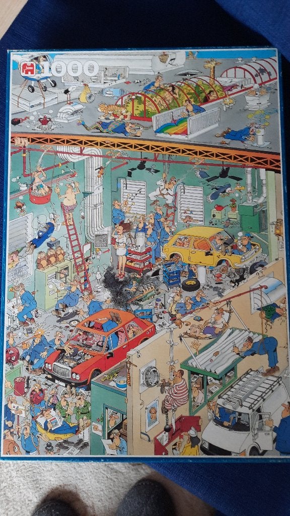 Jan v Haasteren, Hobby en Vrije tijd, Denksport en Puzzels, Ophalen of Verzenden, 500 t/m 1500 stukjes, Gebruikt