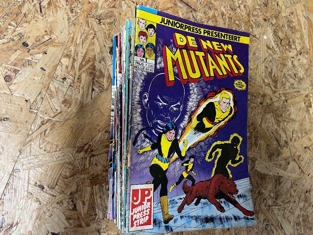 De New Mutans serie 1985-88 1 t/m 21 compleet., Complete serie of reeks, Ophalen of Verzenden, Zo goed als nieuw, Europa