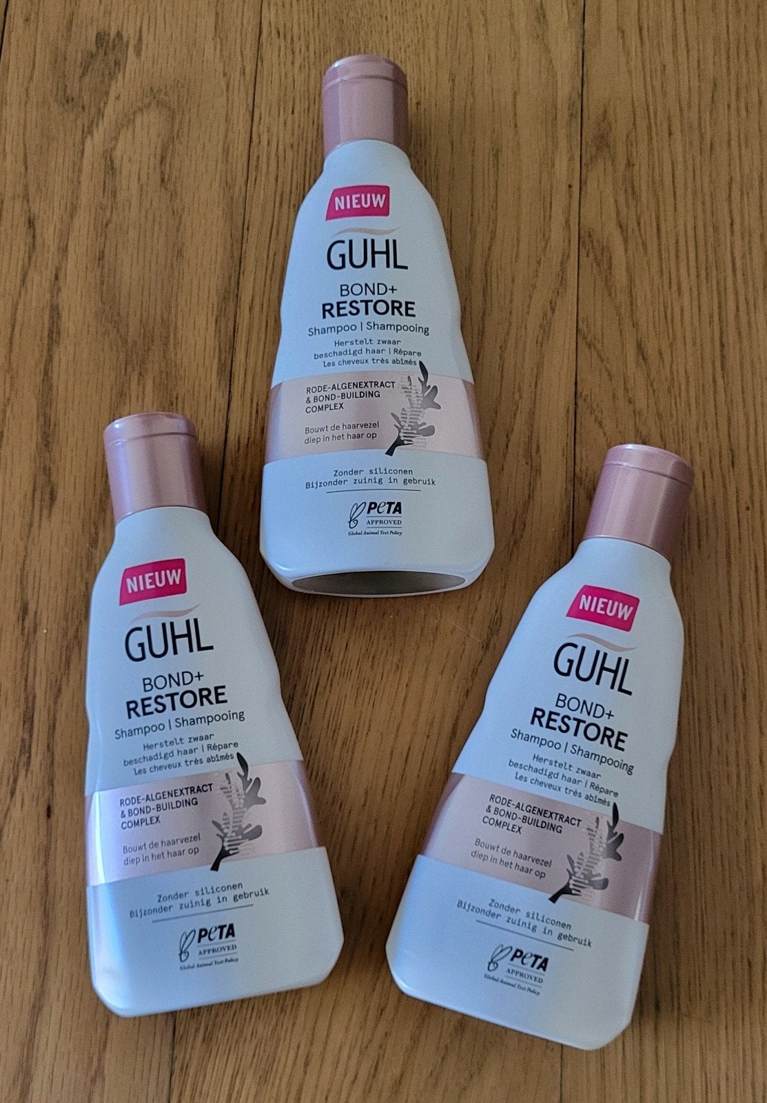GUHL shampoo ▪️ beschadigd haar ▪️ 3 voor €12, Ophalen of Verzenden, Nieuw