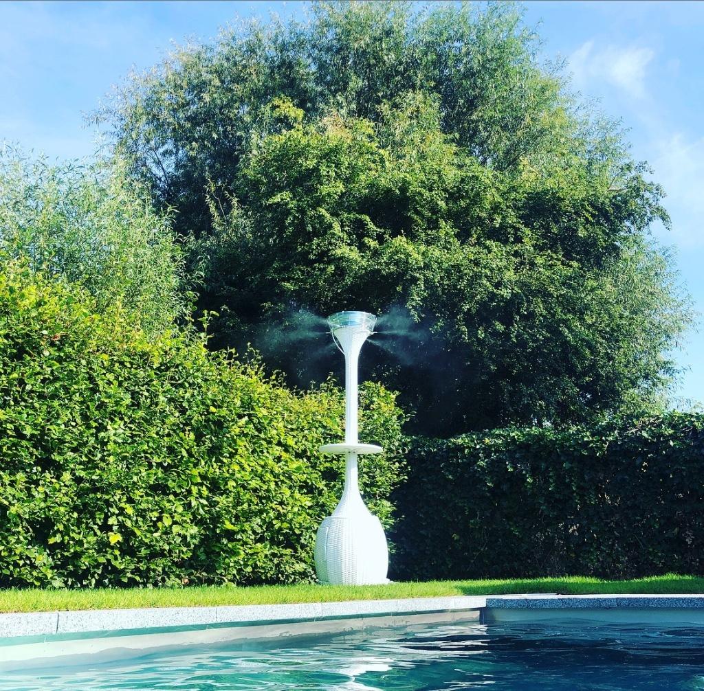 tuin en terras verkoeling, Ophalen, Nieuw, Nevelsproeier