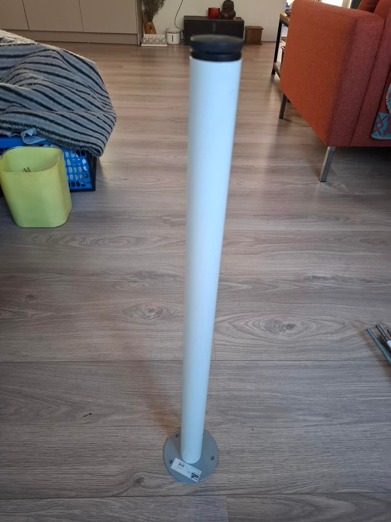 IKEA Adils Tafelpoot - Wit, Ophalen, Tafelpoot, 50 tot 100 cm, Zo goed als nieuw