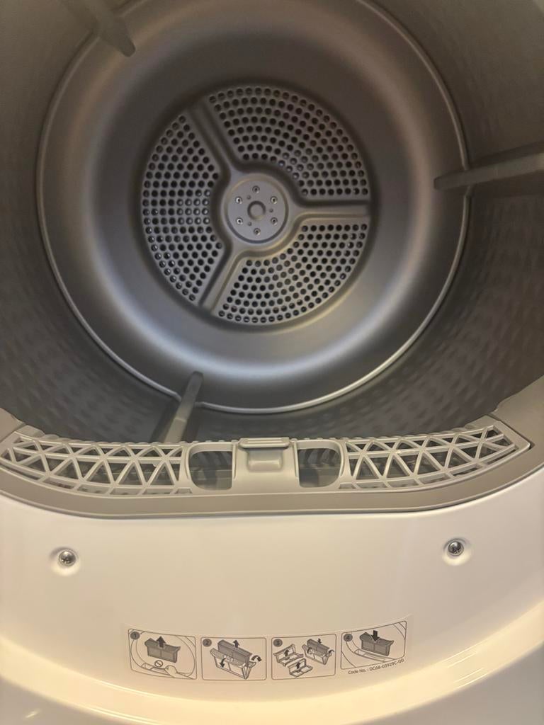 Samsung Warmtepompdroger - Zo goed als nieuw, Witgoed en Apparatuur, Wasdrogers, Ophalen, 8 tot 10 kg, Zo goed als nieuw, 85 tot 90 cm