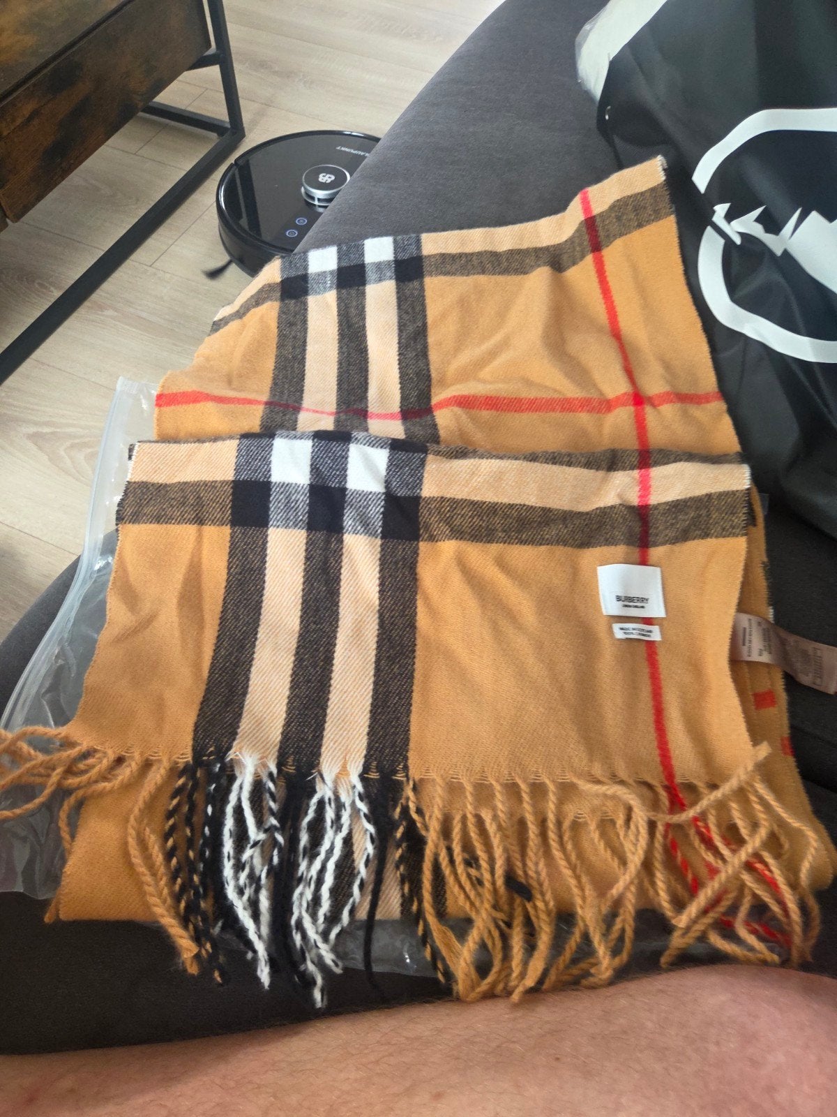 Burberry sjaal, Ophalen, Nieuw, Overige maten, Sjaal