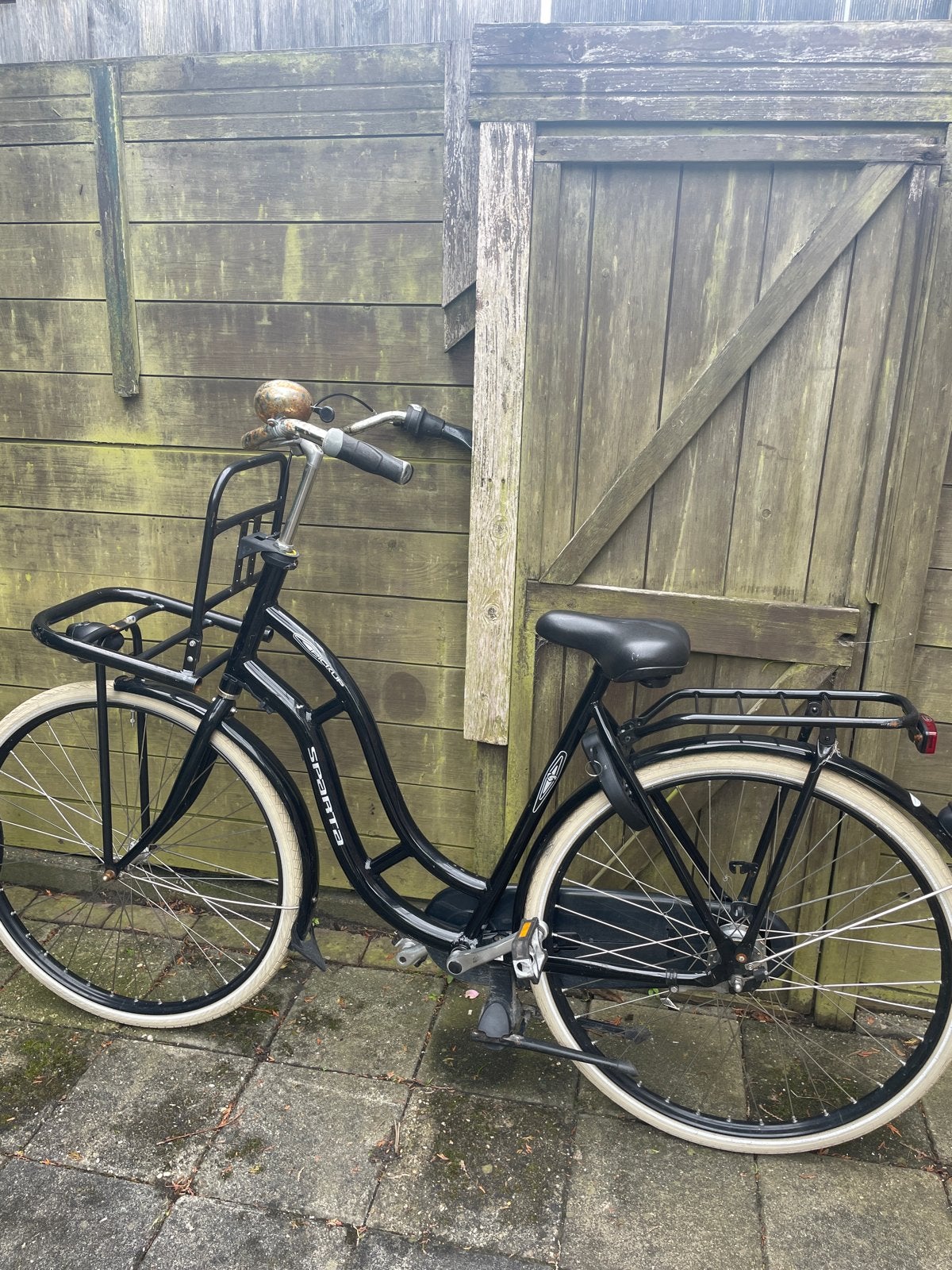 Sparta Transportfiets Dames - Zwart, Fietsen en Brommers, Ophalen, Sparta, Velgrem, 53 tot 56 cm