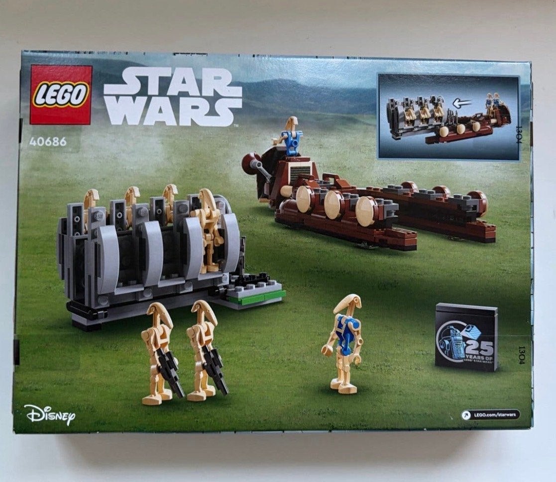 LEGO Star Wars 40686 Trade Federation Troop Carrier, Lego, Star Wars, Denemarken, Nieuw
