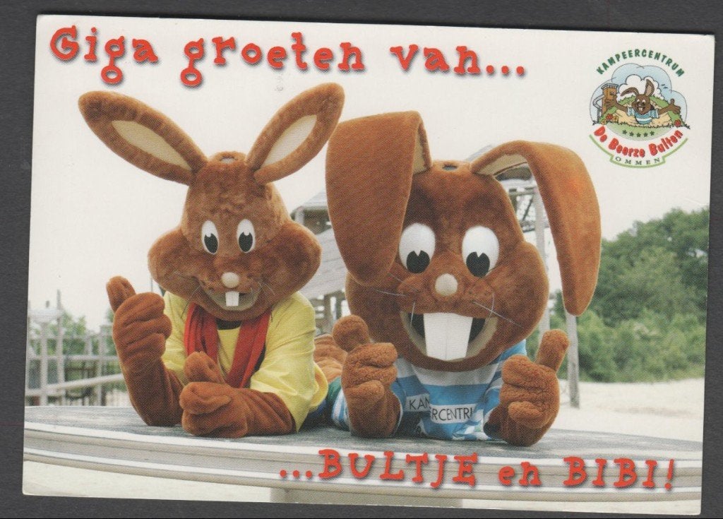 Beerze De Beerze Bulten Gigi groeten v. Bulten en Bibi 2006, Verzenden, 1980 tot heden, Gelopen, Overijssel
