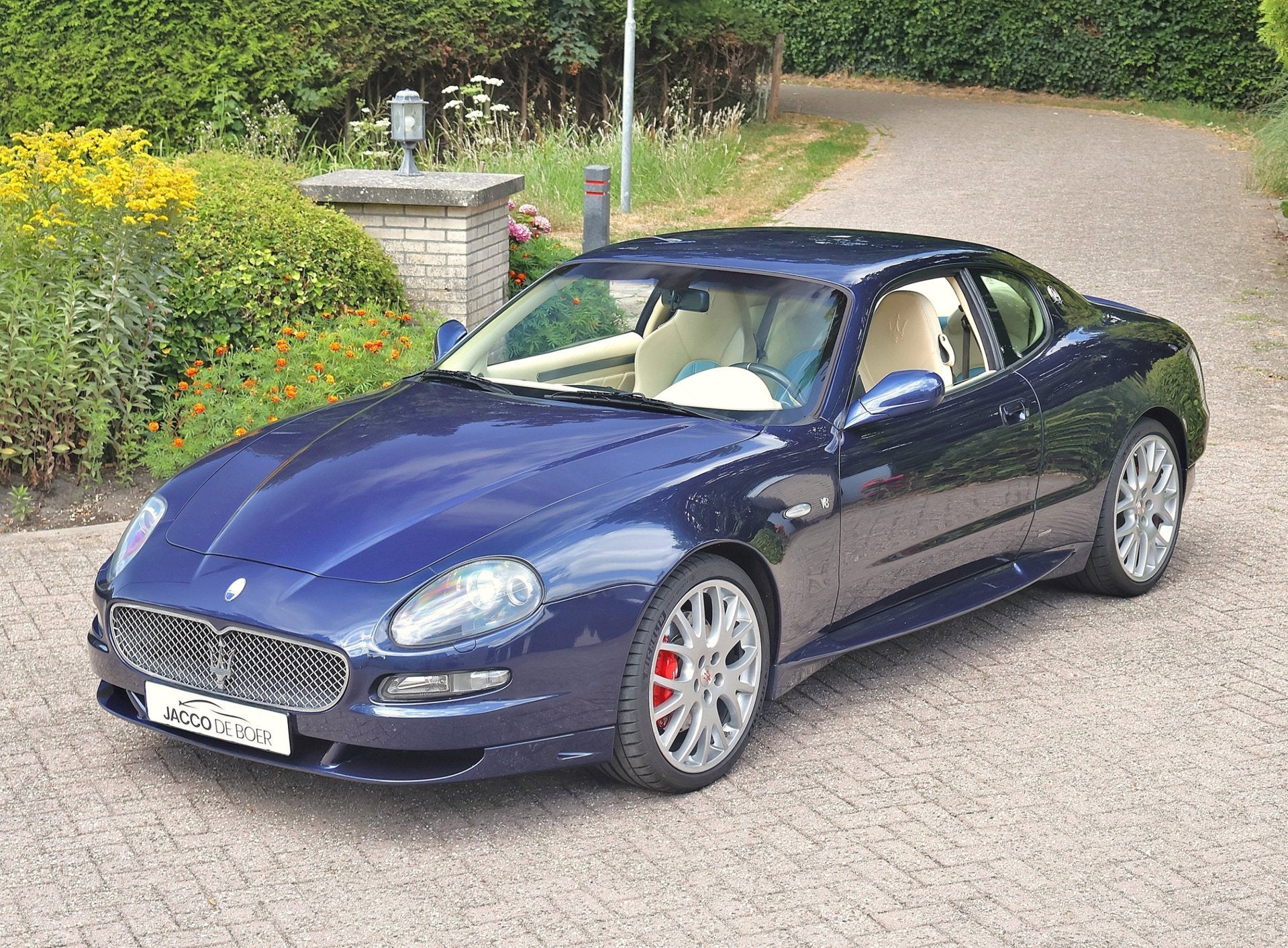 Maserati GranSport 4.2, Auto's, Dealer onderhouden, Gebruikt, Leder en Stof, Bedrijf