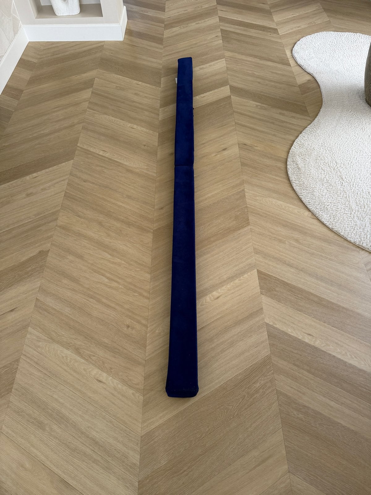 Turnbalk - Opvouwbaar en Draagbaar, Sport en Fitness, Ophalen, Zo goed als nieuw, Blauw, Materiaal