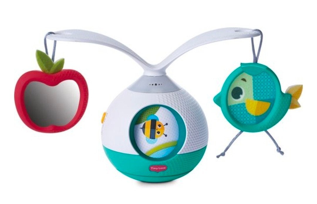 Tiny Love Tummy time muziekmobiel, Ophalen of Verzenden, Zo goed als nieuw, Mobiel, Met licht