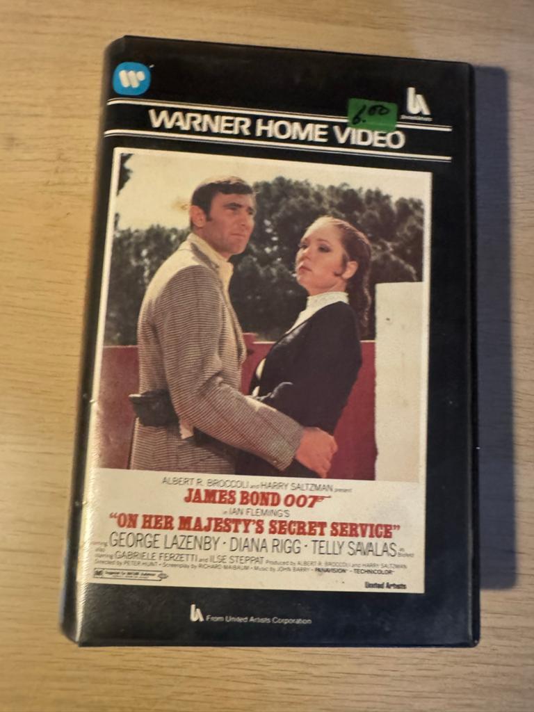 James Bond 007: On Her Majesty's Secret Service Beta ex rent, Vanaf 12 jaar, Ophalen of Verzenden, Gebruikt, Actie en Avontuur