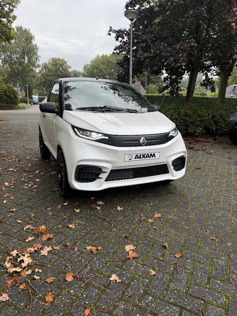 Aixam Coupé Sport 2024 | Slechts 795 km | Camera | DAB, Auto's, Euro 5, 8 pk, Zwart, 479 cc