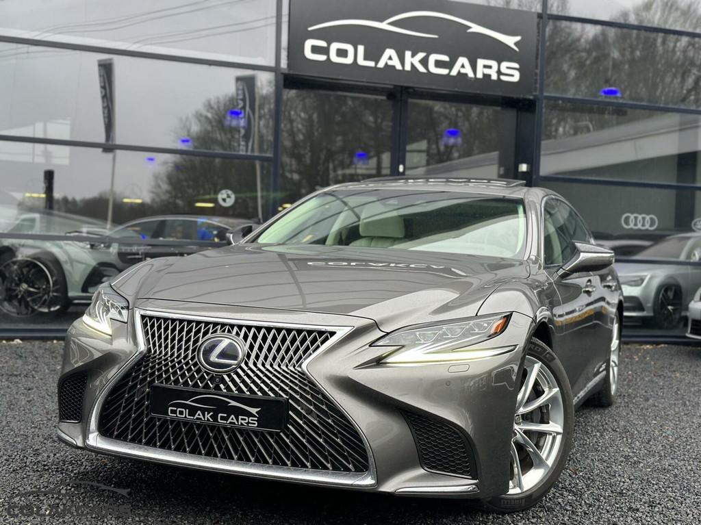 Lexus LS 500h AWD President Line Massage 43KM Garanti, Auto's, Lexus, Automaat, Gebruikt, Euro 6, Bedrijf