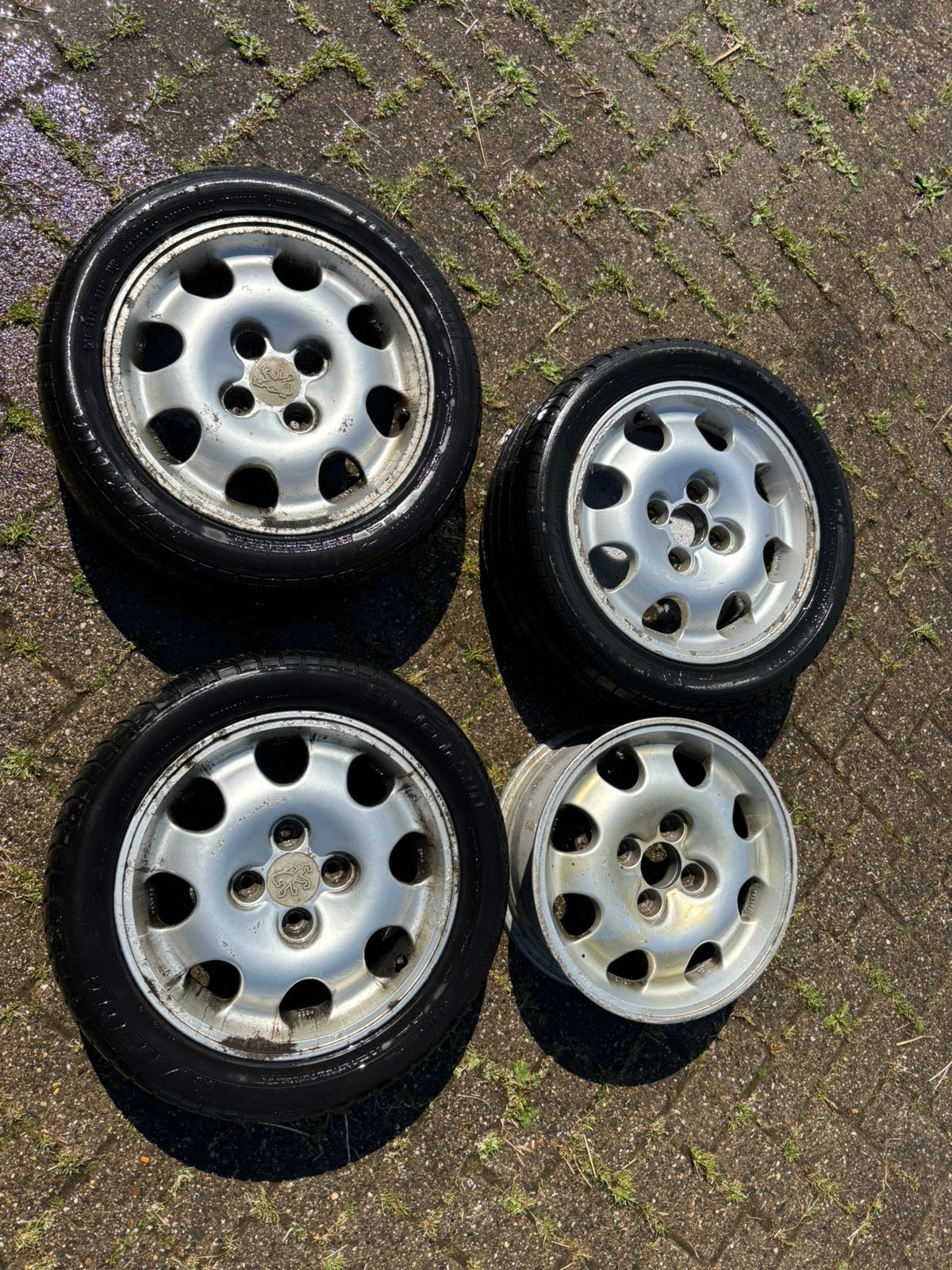 205 gti speedline velgen, Auto-onderdelen, Ophalen, Gebruikt, 15 inch, Velg(en)