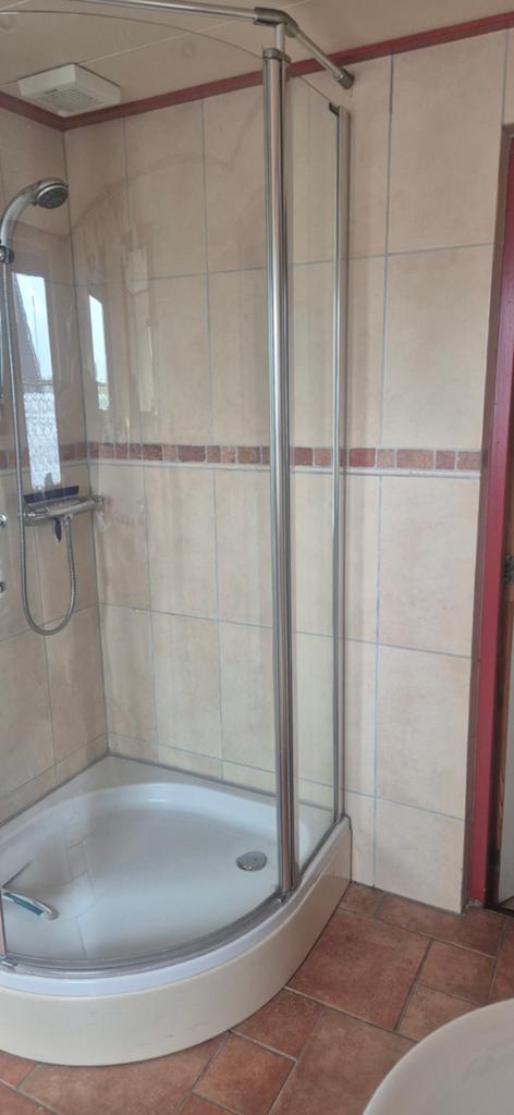 Douche cabine 90 90, Ophalen, Gebruikt