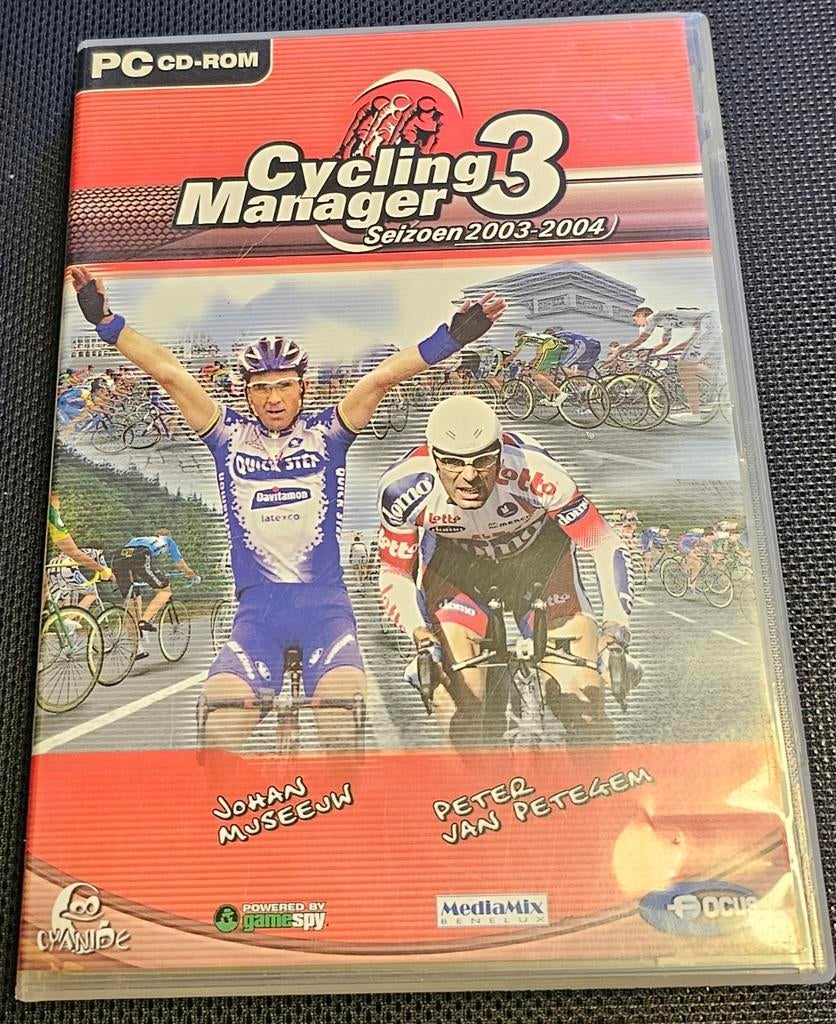Pc cd-rom Cycling Manager 3 Seizoen 2003-2004 PC CD-ROM, Online, Gebruikt, 1 speler, Ophalen of Verzenden