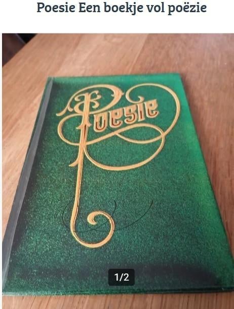 Poesie Een boekje vol poëzie, Boeken, Gedichten en Poëzie, Ophalen of Verzenden, Gelezen