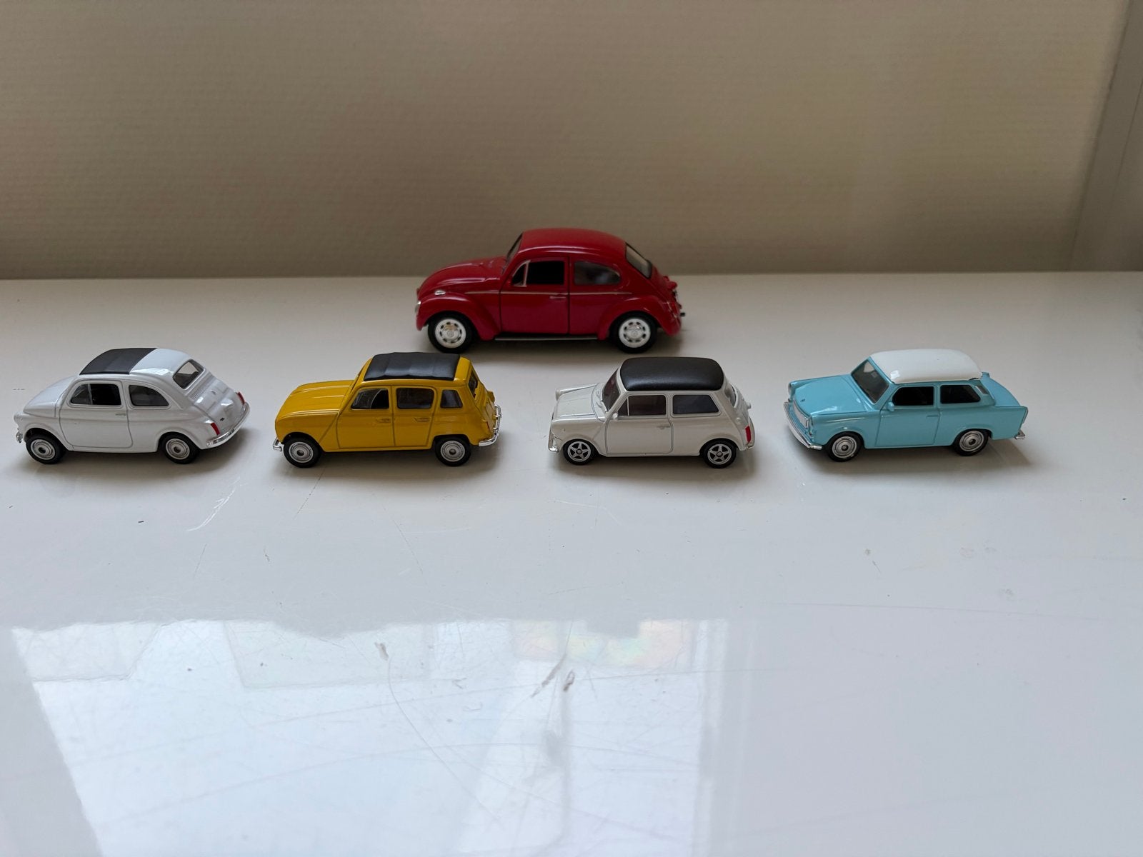 Welly's Speelgoedauto's - Set van 5 Klassieke Modellen, Ophalen of Verzenden, Gebruikt