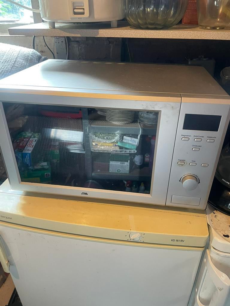 combi magnetron, Witgoed en Apparatuur, Magnetrons, Ophalen, Zo goed als nieuw
