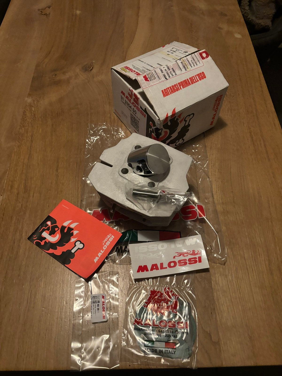 Nieuw in doos!110cc malossi cilinderset honda mt/mb/mtx, Ophalen of Verzenden, Nieuw, Cilinder, Overige merken