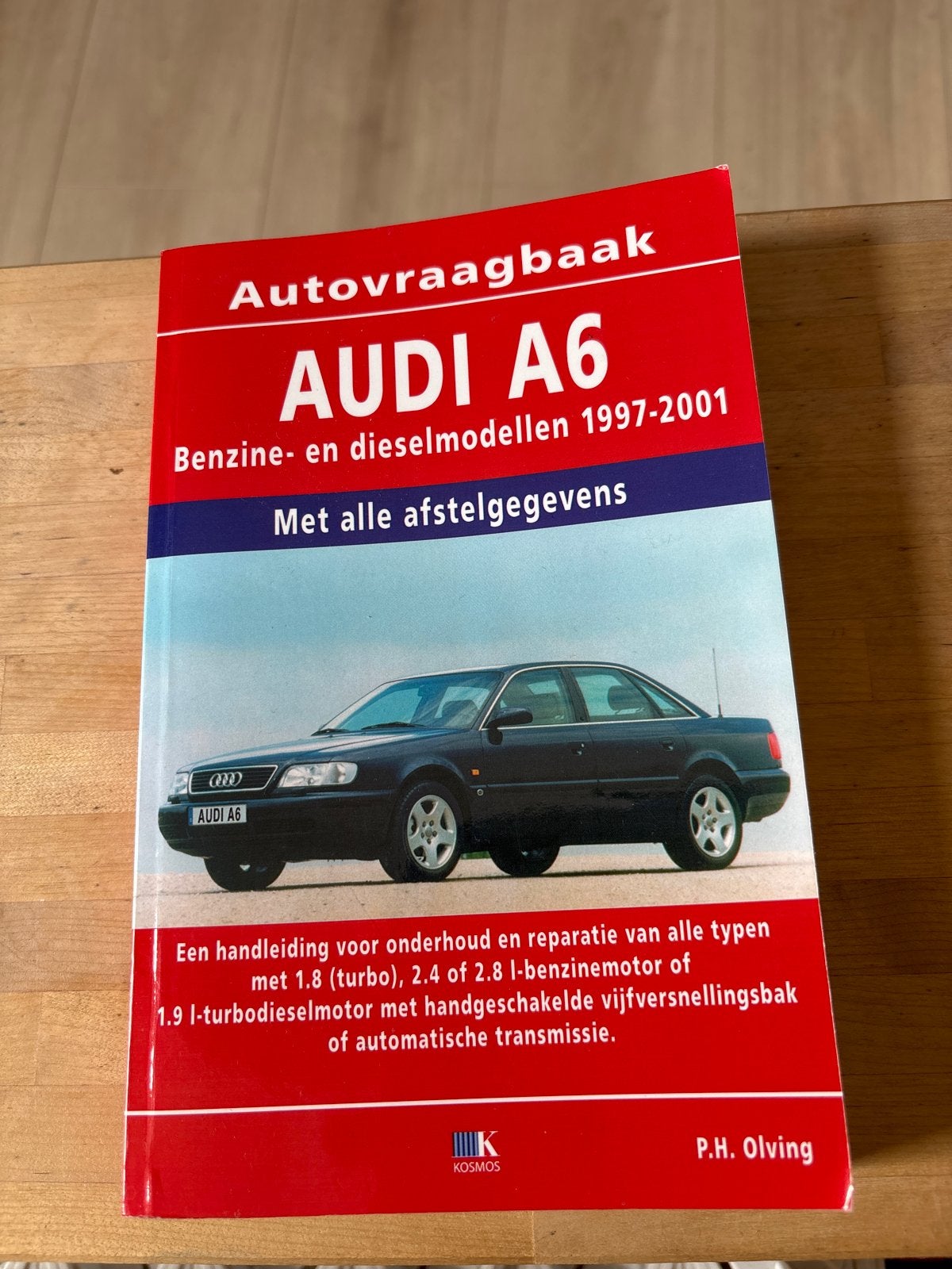 Autovraagbaak Audi A6 Benzine- en Dieselmodellen 1997-2001, Ophalen of Verzenden, Gelezen, Audi