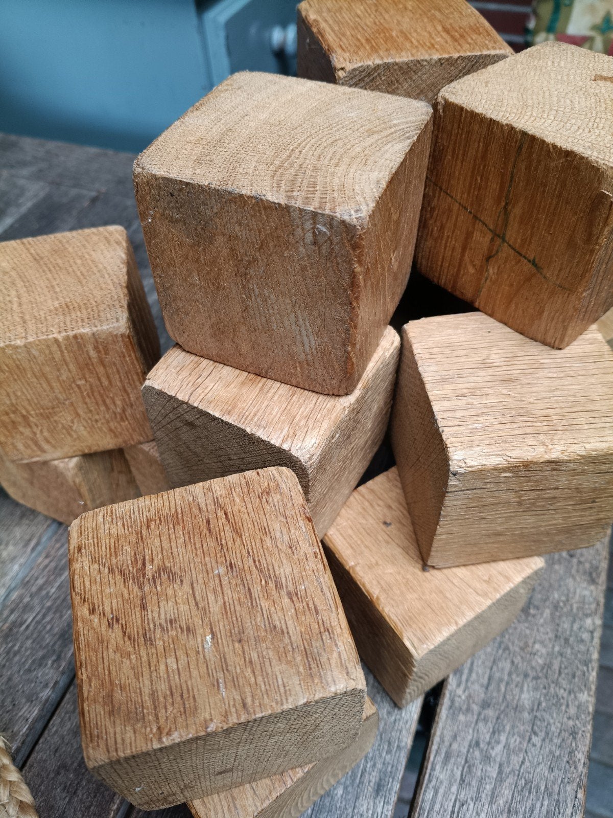 houten speelblokken, Kinderen en Baby's, Speelgoed | Houten speelgoed, Ophalen of Verzenden