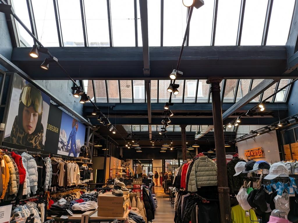 200+ Winkelrails Spots - Nordic Light TREND 35E, Gebruikt, Modern, Industrieel, Metaal of Aluminium, Ophalen of Verzenden