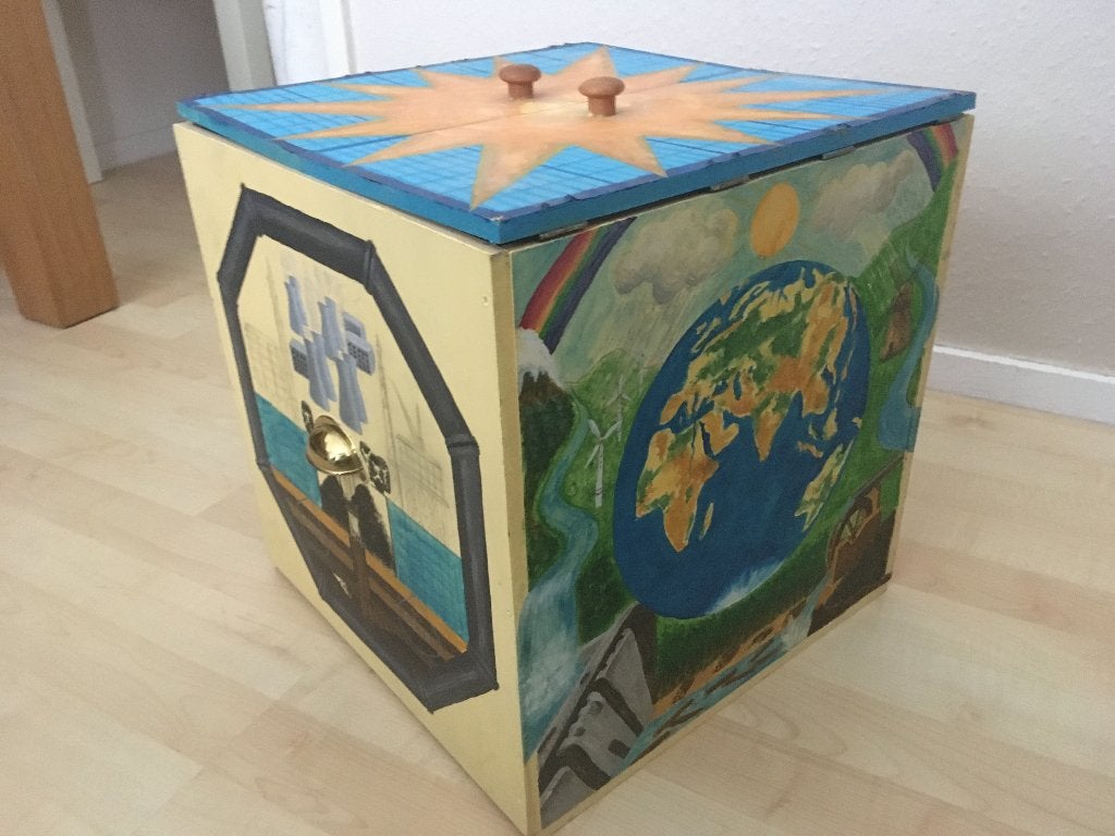 Opbergkist, Ophalen of Verzenden, Zo goed als nieuw, 50 tot 100 cm, Minder dan 50 cm