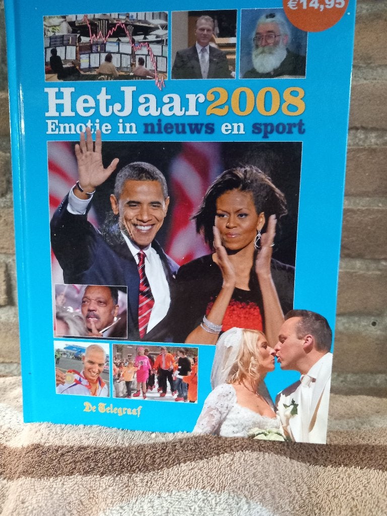 jaarboeken van de  telegraaf, Diverse auteurs, Zo goed als nieuw, Ophalen, 20e eeuw of later