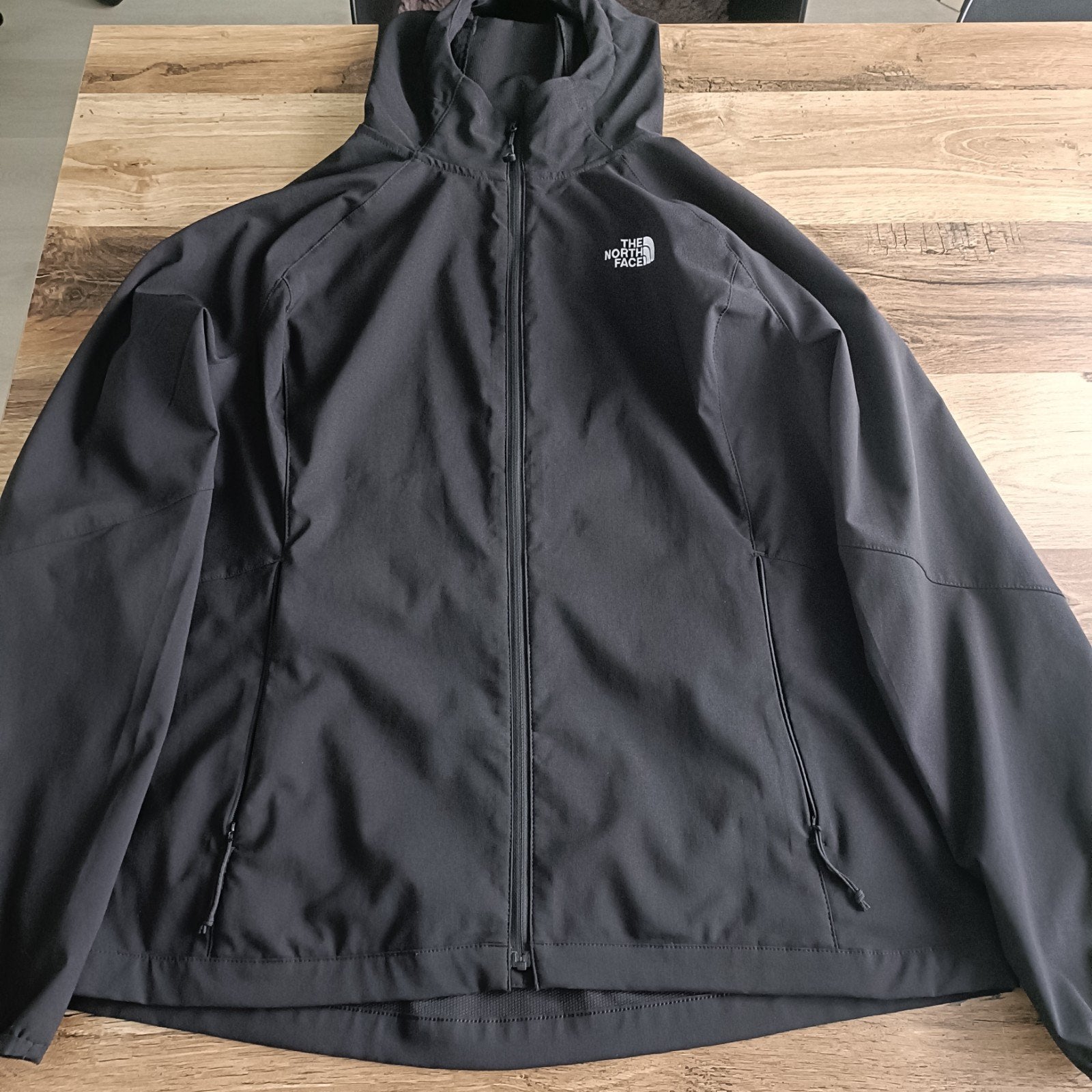 Jas The North Face, Ophalen of Verzenden, Zo goed als nieuw, Zwart