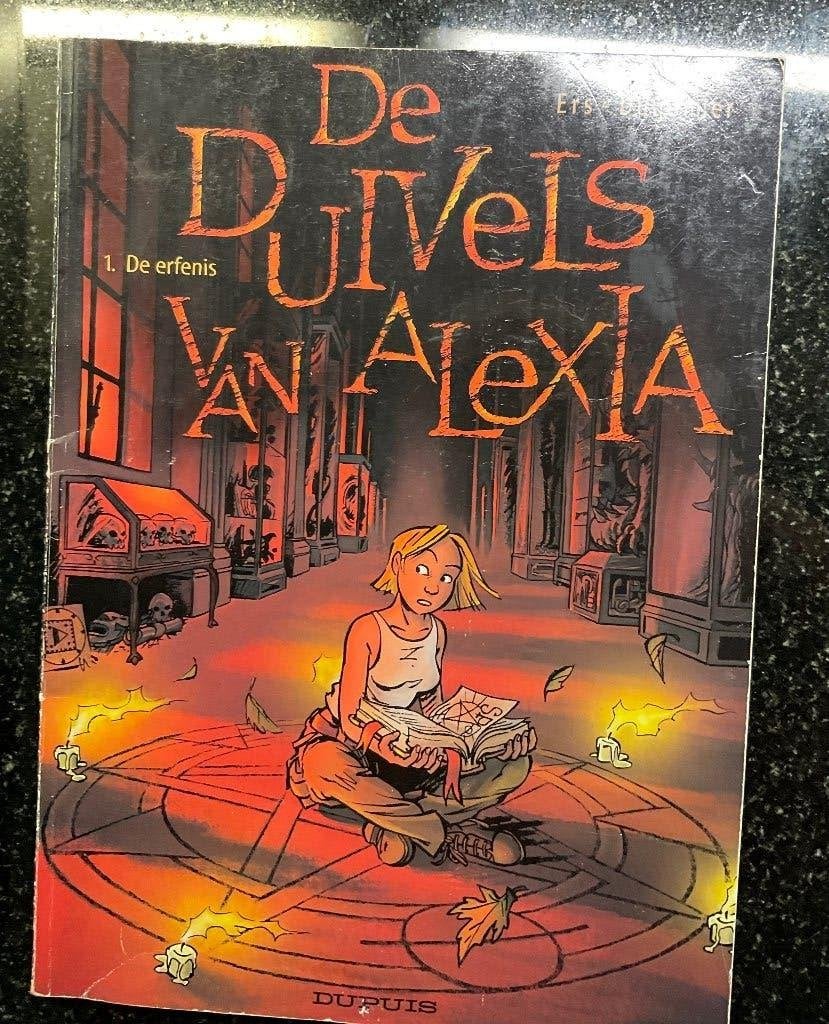 Helemaal gratis! Stripboek ‘de Duivels van Alexia’, Gelezen, Eén stripboek, Ophalen of Verzenden, Diversen